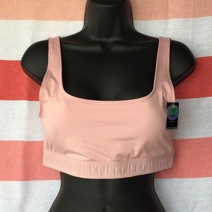 PINK Victoria Secret Swim to Gym Sports Bra Sz L